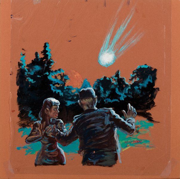 Kelly Freas's visual Art Kelly Freas, Incoming Comet