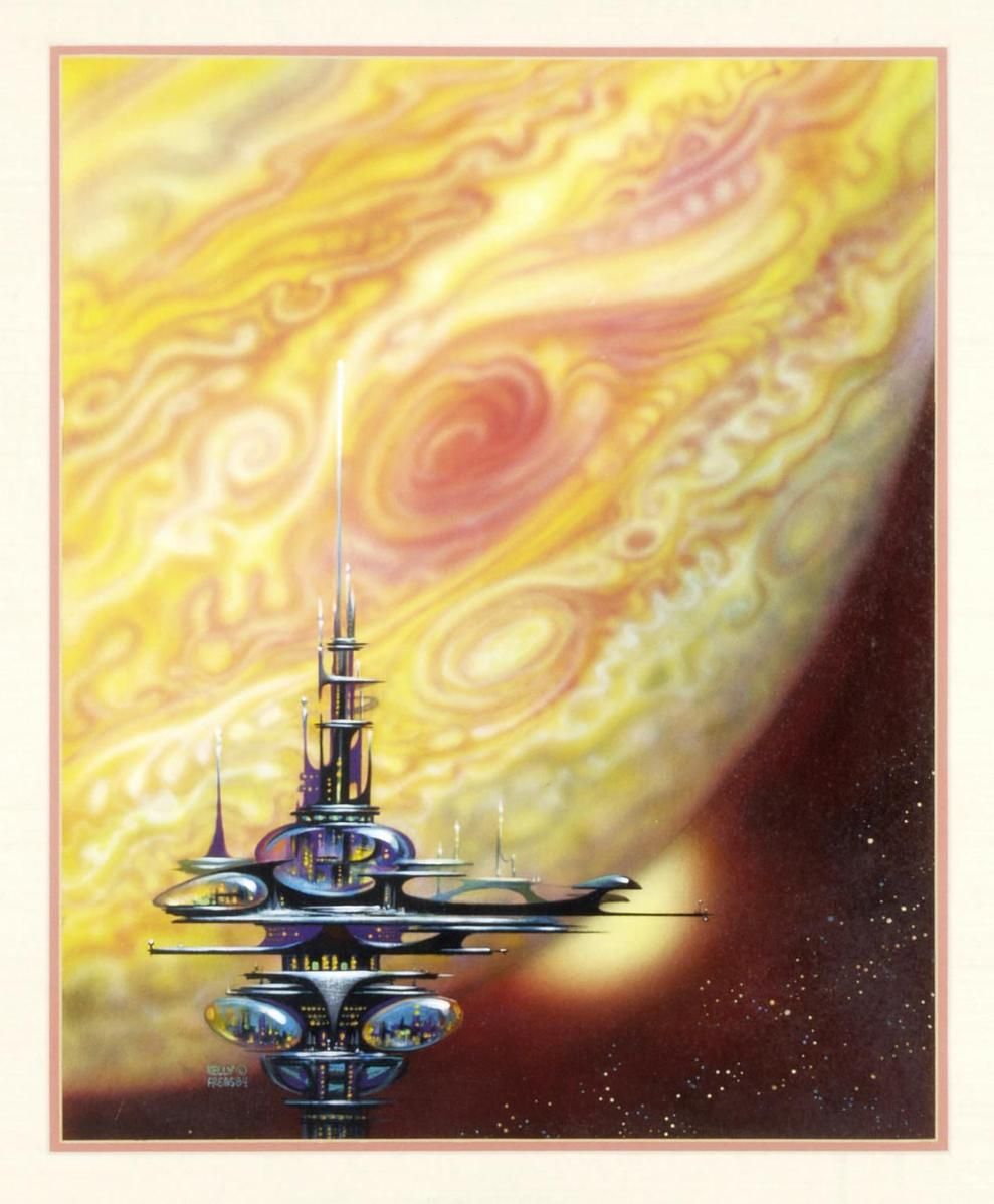 Kelly Freas's visual Art Kelly Freas, Jupiter station.