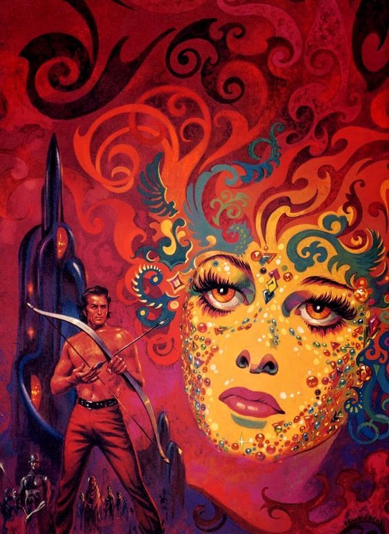 Kelly Freas's visual Art Kelly Freas, Mayenne by E.C. Tubb, Dumarest Saga, Book 9.