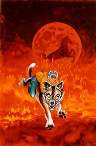 Kelly Freas's visual Art Kelly Freas, Operation Luna by Poul Anderson.