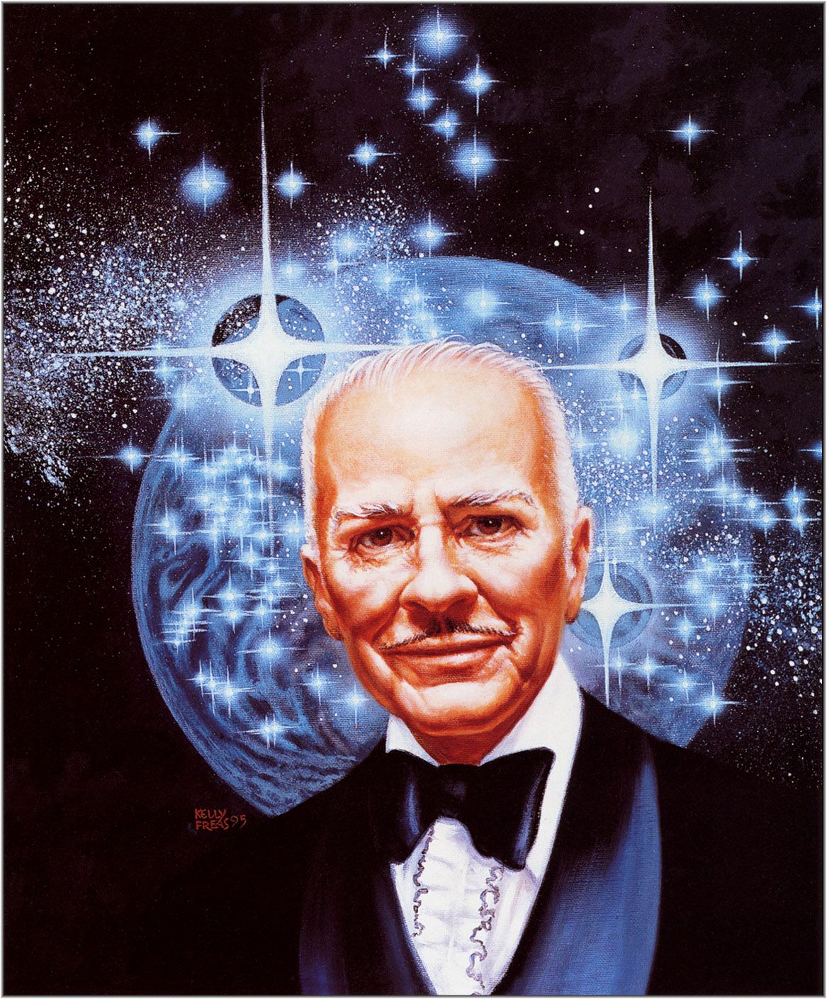 Kelly Freas's visual Art Kelly Freas, Robert A. Heinlein.