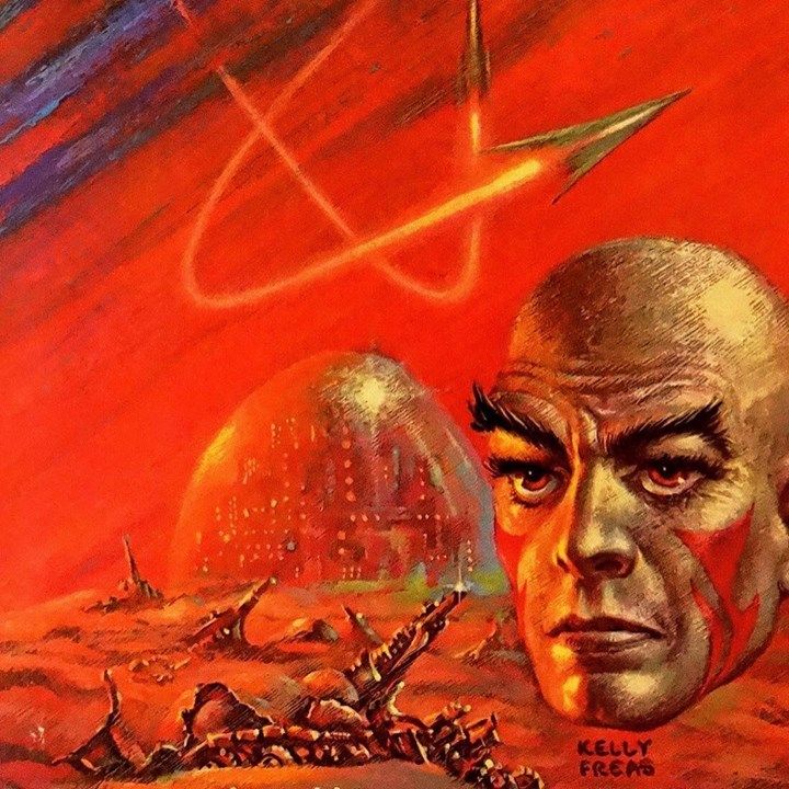 Kelly Freas's visual Art Kelly Freas, Seeds of Change by Thomas F. Monteleone, Laser Books 1975.