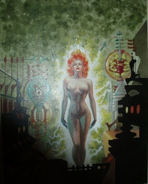 Kelly Freas's visual Art Kelly Freas, Super-Science Fiction 57-04.