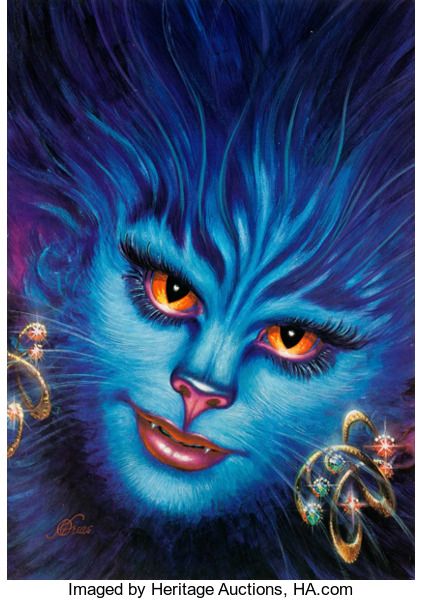 Kelly Freas's visual Art Kelly Freas, The Bodelan Way by Louis Trimble 1974.