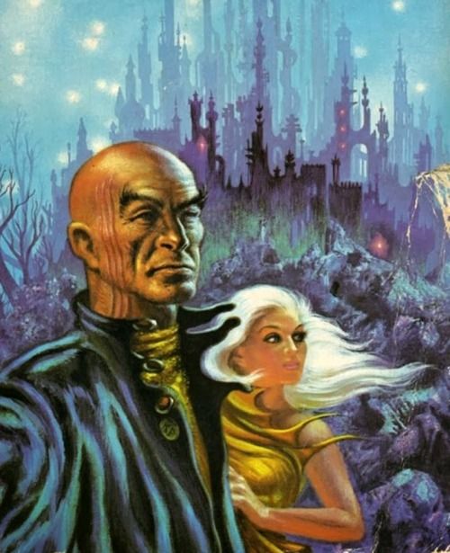 Kelly Freas's visual Art Kelly Freas, The Fall of the Towers by Samuel R. Delany 1970.