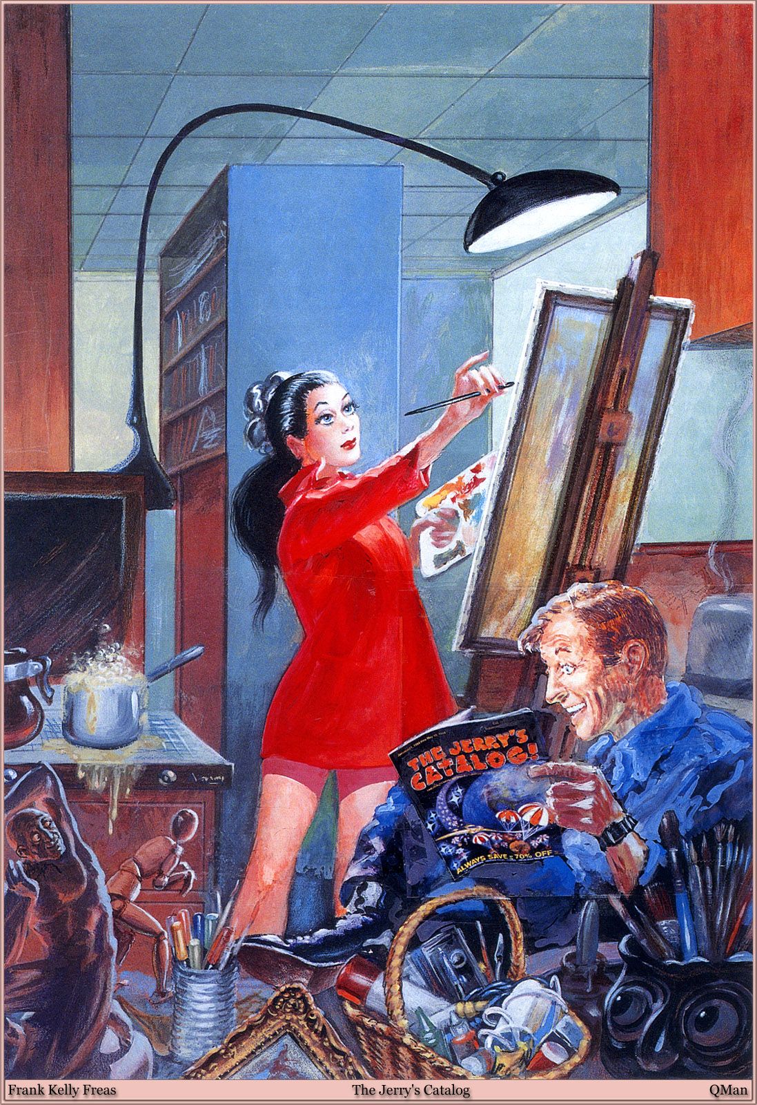 Kelly Freas's visual Art Kelly freas, The Jerry's catalog.