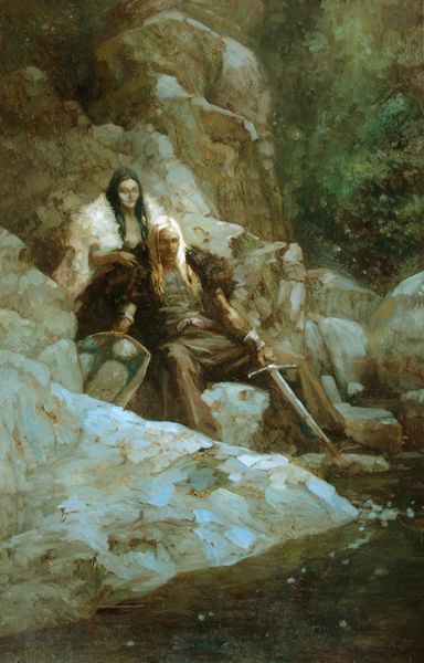 Justin Sweet's visual Art Kern by Justin Sweet-from the age of Conan series - Awesome READING!