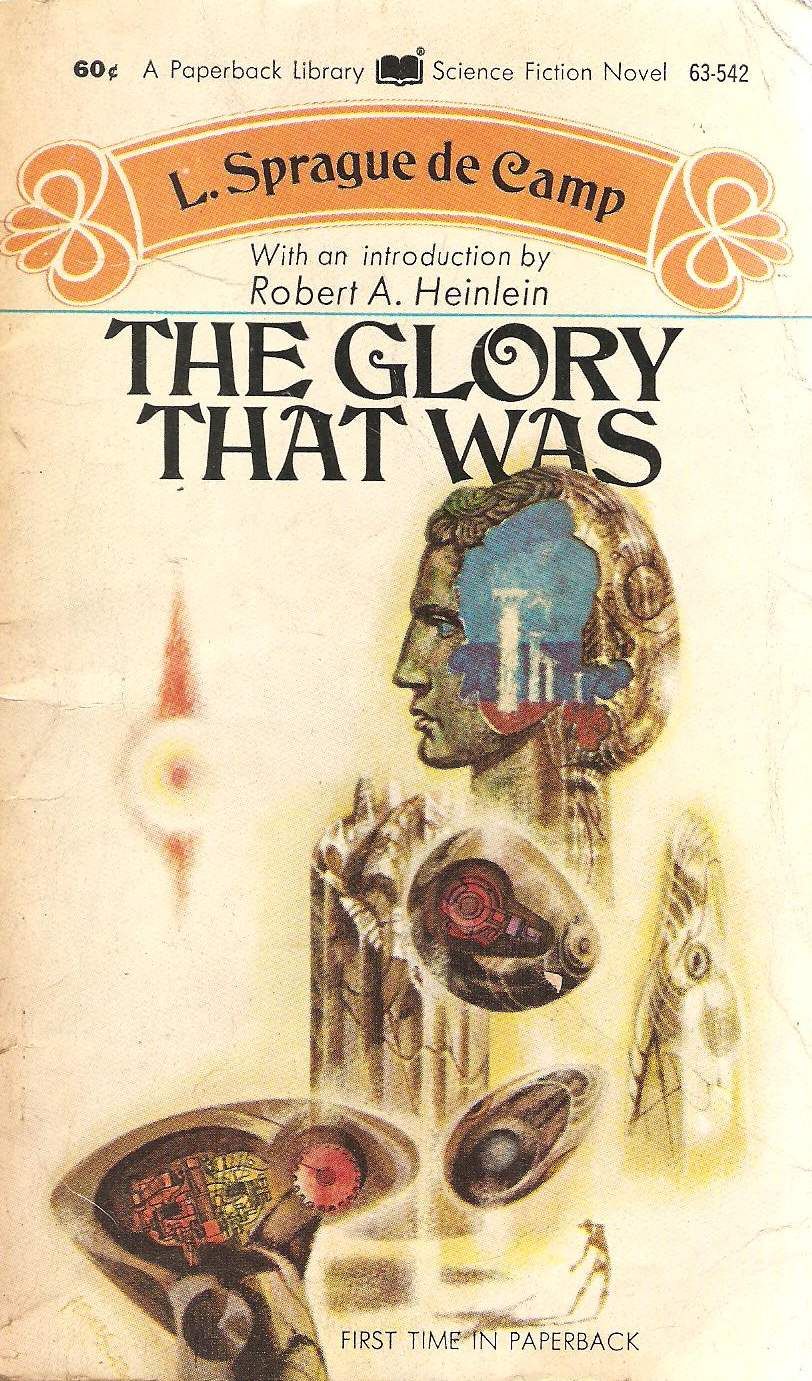 Richard M. Powers's Covers Art L. Sprague de Camp. The Glory That Was.