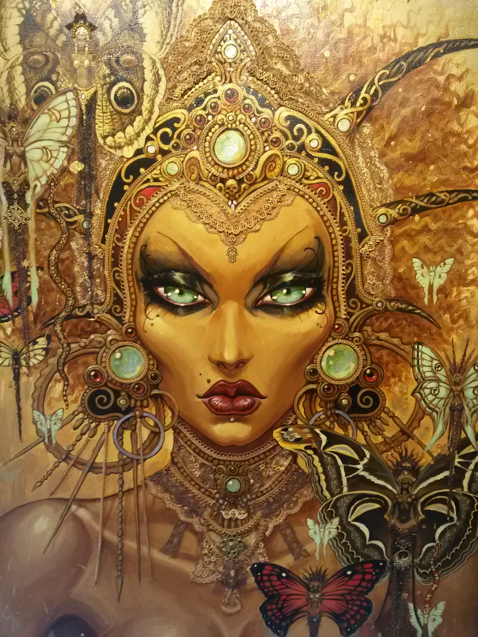 Olivier Ledroit's Visionary Art La galerie Glénat met les femmes à l’honneur !