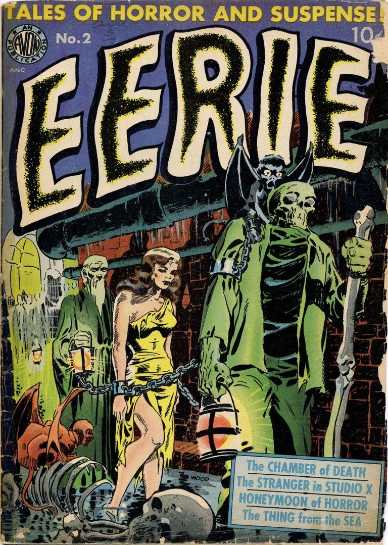 Wally Wood's Visionary Art Las portadas Sci-Fi Pulp de Wally Wood