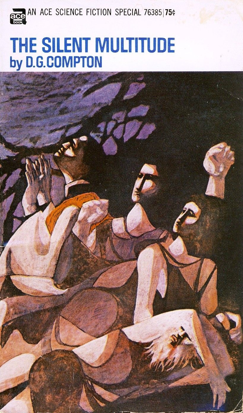 Leo and Diane Dillon's Covers Art Leo  Diane Dillon, The Silent Multitude by D.G. Compton 1969.