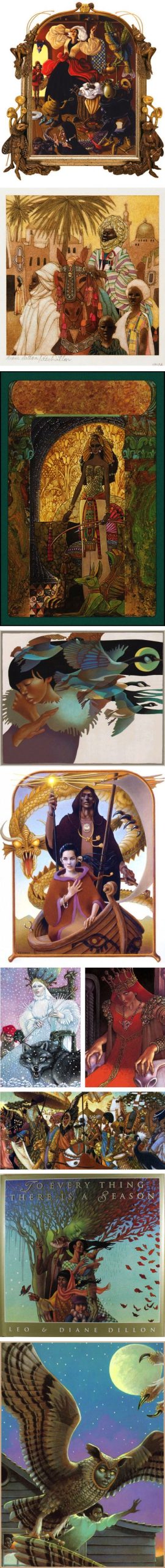 Leo and Diane Dillon's visual Art Leo and Diane Dillon - 