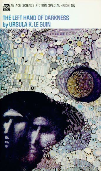 Leo and Diane Dillon's Covers Art Leo and Diane Dillon, The Left Hand of Darkness by Ursula K. LeGuin 1969.