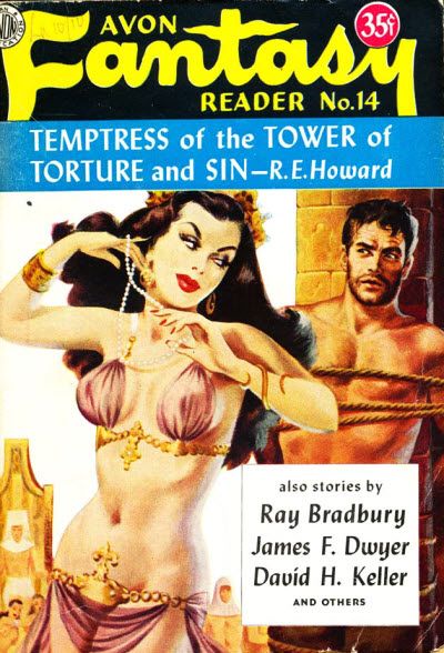 Avon Science Fiction and Fantasy Readers Covers Art M. Crowl, Avon Fantasy Reader No. 14, 50-11.