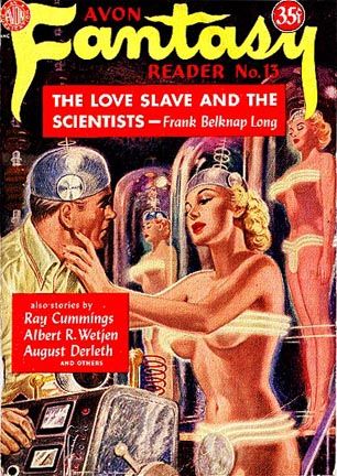 Avon Science Fiction and Fantasy Readers Covers Art M. Isip, Avon Fantasy Reader No. 13, 50-07.