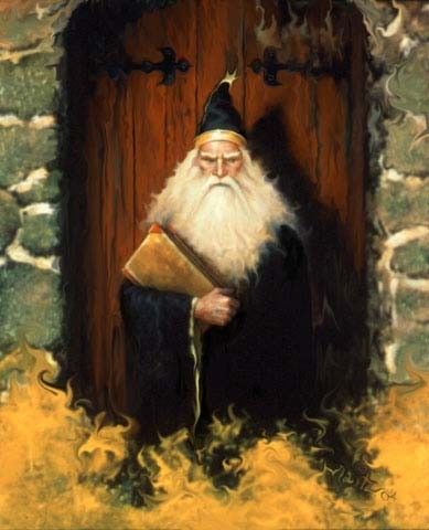 Don Maitz's visual Art MERLIN BY DON MAITZ