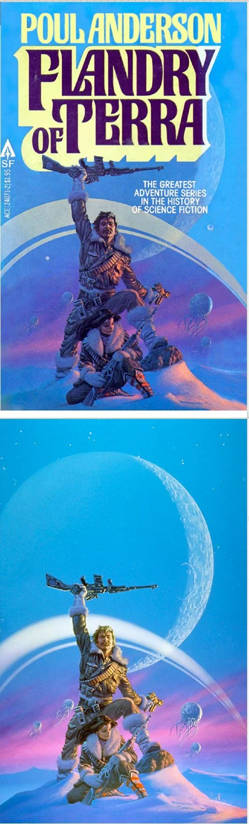 Michael Whelan's Covers Art MICHAEL WHELAN - Flandry Of Terra by Poul Anderson - 1979 Ace Books