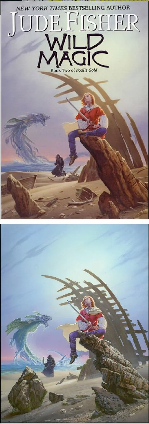 Michael Whelan's Covers Art MICHAEL WHELAN - Wild Magic by Jude Fisher - 2003 DAW Books