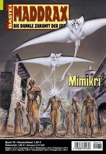 Maddrax 076: Mimicry by Horst Pukallus, 2002-12-17. Cover by Koveck.