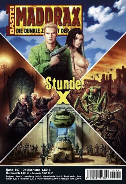 Maddrax 147: Hour X by Jo Zybell, 2005-09-06. Cover by Koveck.