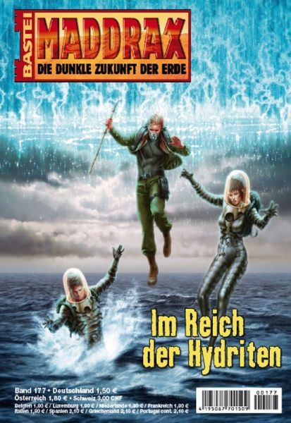 Maddrax 177: In the Realm of the Hydrites by Jo Zybell, 2006-10-31.