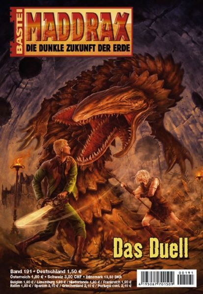 Maddrax 191: The Duel by Jo Zybell, 2007-05-15. Cover by Koveck.