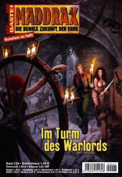 Maddrax 224: The Tower of the Warlord by Roanld M. Hahn, 2008-08-19.