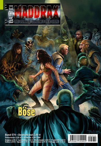 Maddrax 570, Evil by Lucy Guth, 2021-11-23. Cover by Néstor Taylor.