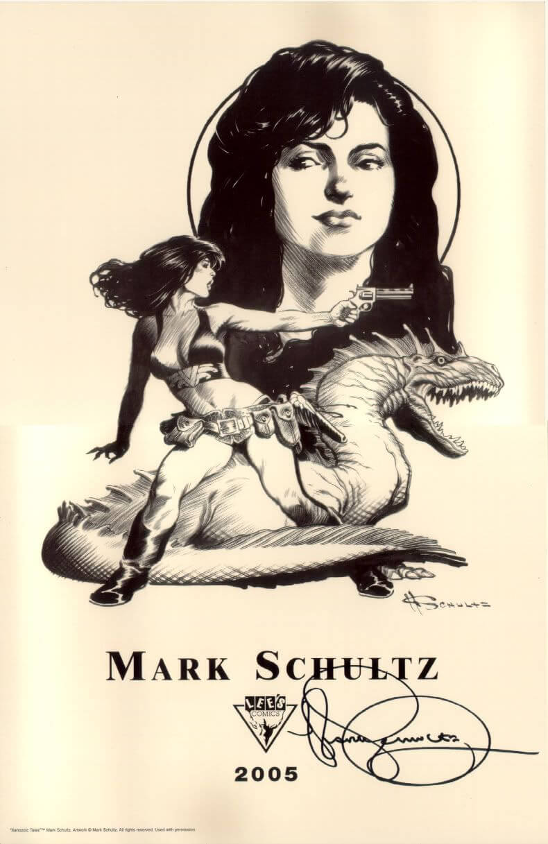 Mark Schultz's visual Art Mark Schultz, 2005, signed.