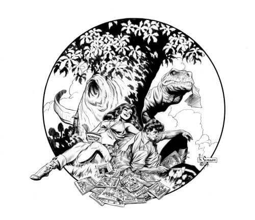 Mark Schultz's visual Art Mark Schultz, Comics fans.