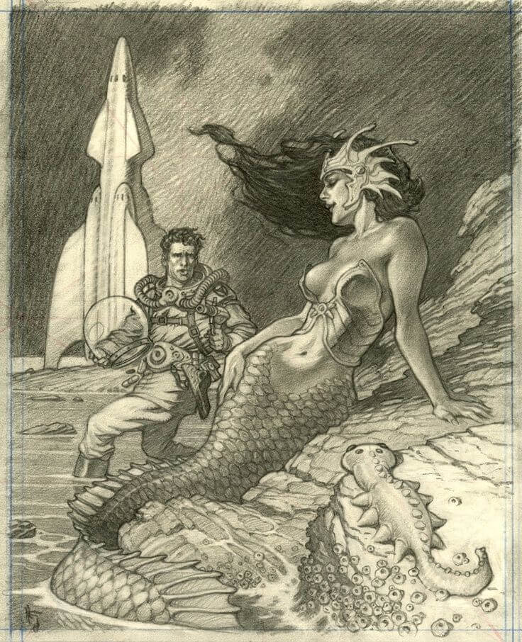 Mark Schultz's visual Art Mark Schultz, Far Andromeda, Carbon, p.34.