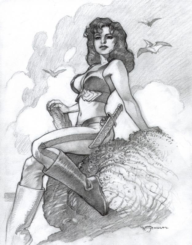 Mark Schultz's visual Art Mark Schultz Hannah Dundee Comic Art