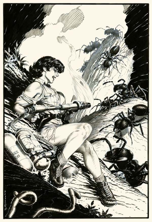 Mark Schultz's visual Art Mark Schultz, Pulp Formicidae, Various Drawings Vol. 5, p.23.