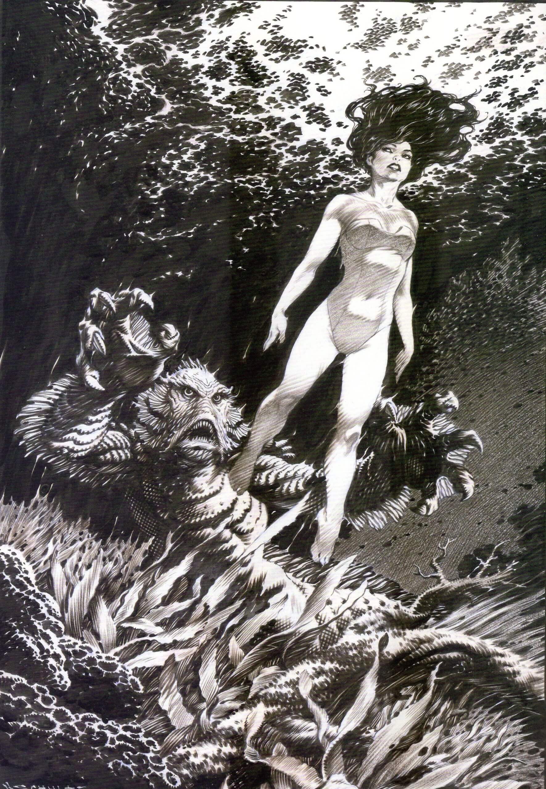 Mark Schultz's visual Art Mark Schultz, Pulp Nymph, Carbon 2, p.45.