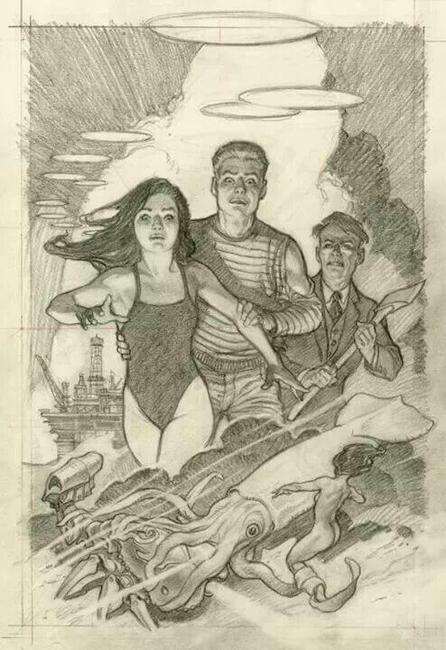 Mark Schultz's visual Art Mark Schultz, The Girl from the Gulf.