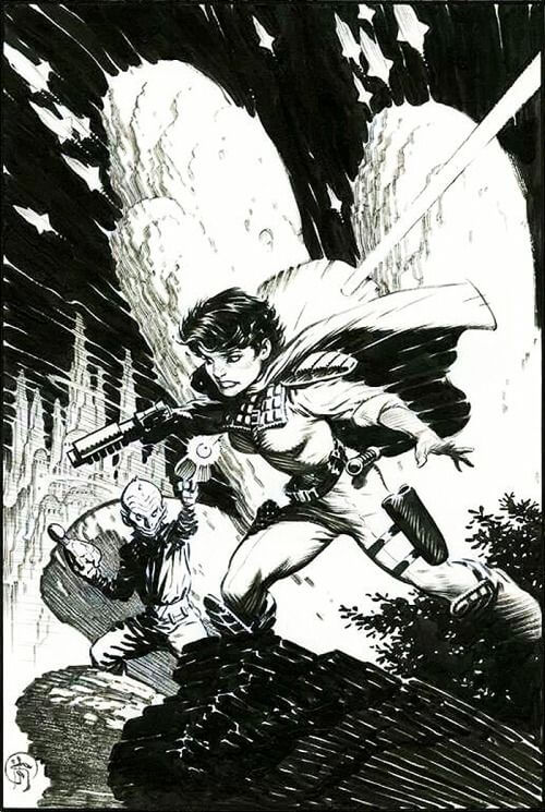 Mark Schultz's visual Art Mark Schultz, Trekker: The Train to Avalon Bay, Dark Horse 2013.