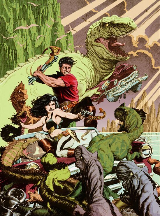 Mark Schultz's visual Art Mark Schulz - Xenozoic Tales