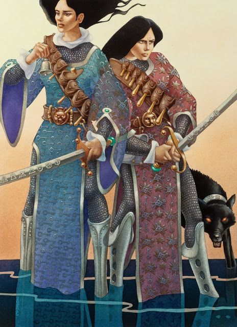 Leo and Diane Dillon's visual Art Meanwhile Back in The Dungeon...