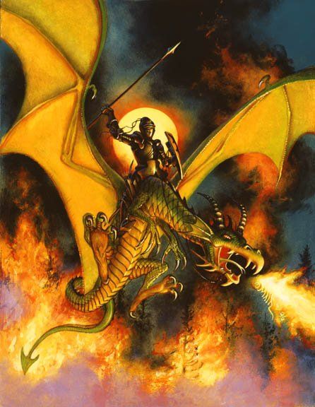 Don Maitz's visual Art Meanwhile Back in The Dungeon..., – Don Maitz