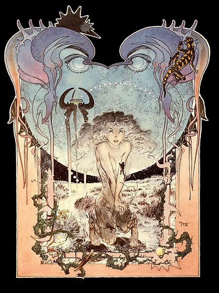 Michael Kaluta's visual Art Michael Kaluta, The Stealer of Souls.