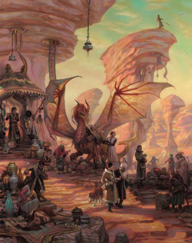 Donato Giancola's visual Art Muddy Colors Donato Giancola, The Silk Road