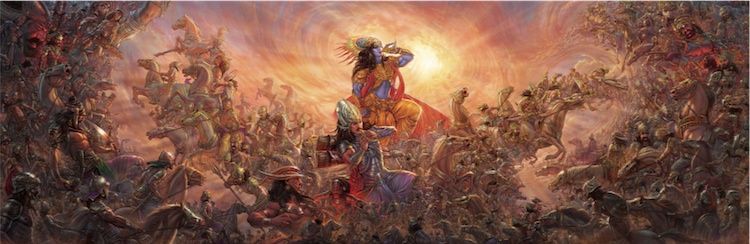 Mukesh Singh, Ananda Monet's Intentional Time triptych,