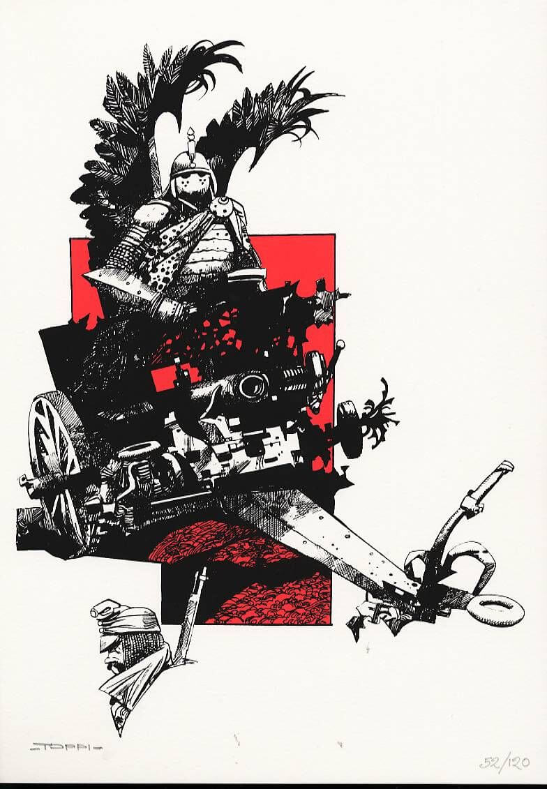 Sergio Toppi's visual Art Myetzko (TT) - (Sergio Toppi) - Roman Graphique [BDNET.COM]