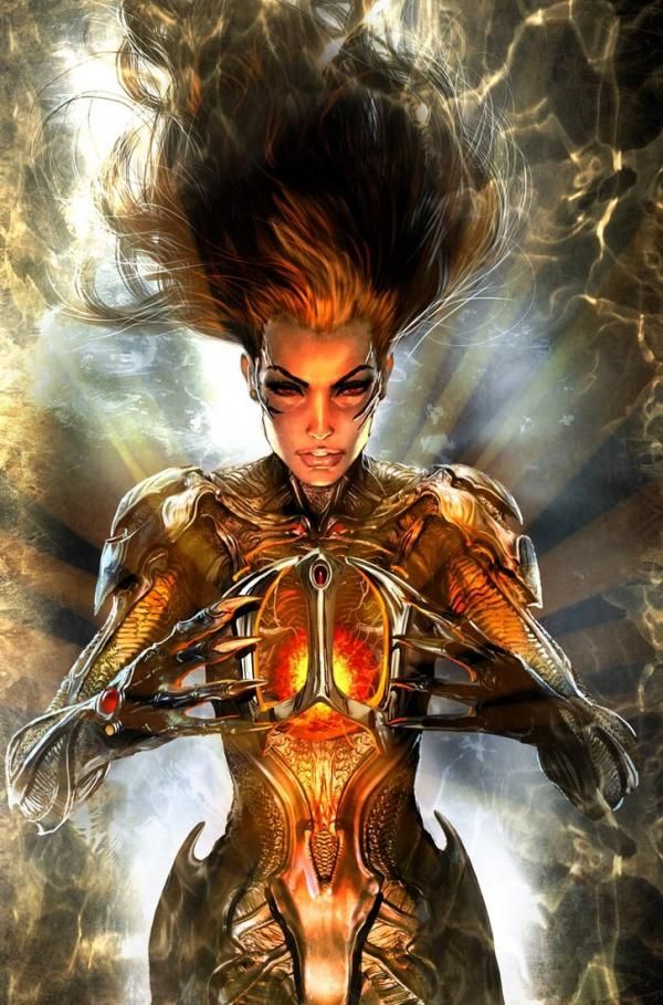 Stjepan Šejić's visual Art Nebezial, Witchblade 147 cover.