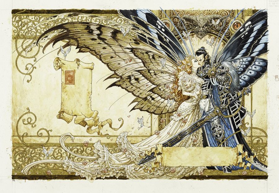 Olivier Ledroit's Visionary Art Original art by Olivier Ledroit in category Strips