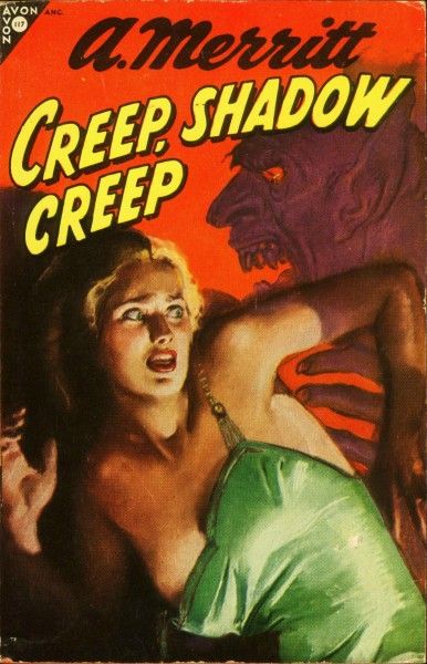 Patrick Woodroffe, The Face in the Abyss by A. Merritt 1974.