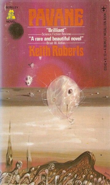 Richard M. Powers's Covers Art Pavane (1976 edition), Keith Roberts, cover by Richard Powers