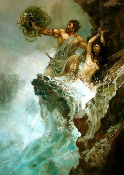 Justin Sweet's visual Art Perseus by Justin Sweet