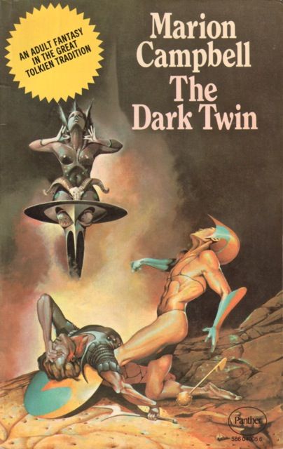 Peter Andrew Jones's Visionary Art Peter Andrew Jones, The Dark Twin by Marion Campbell, 1975.