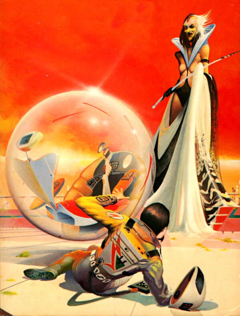 Peter Andrew Jones's Visionary Art Peter Jones - A World Out Of Time, 1979.